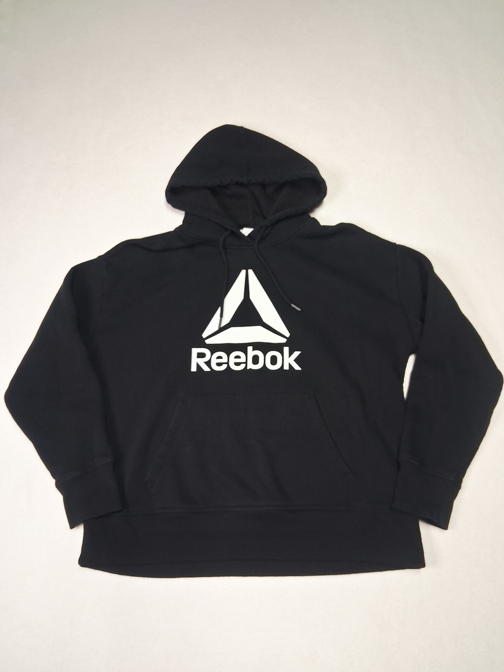 Reebok Black Logo Hoodie